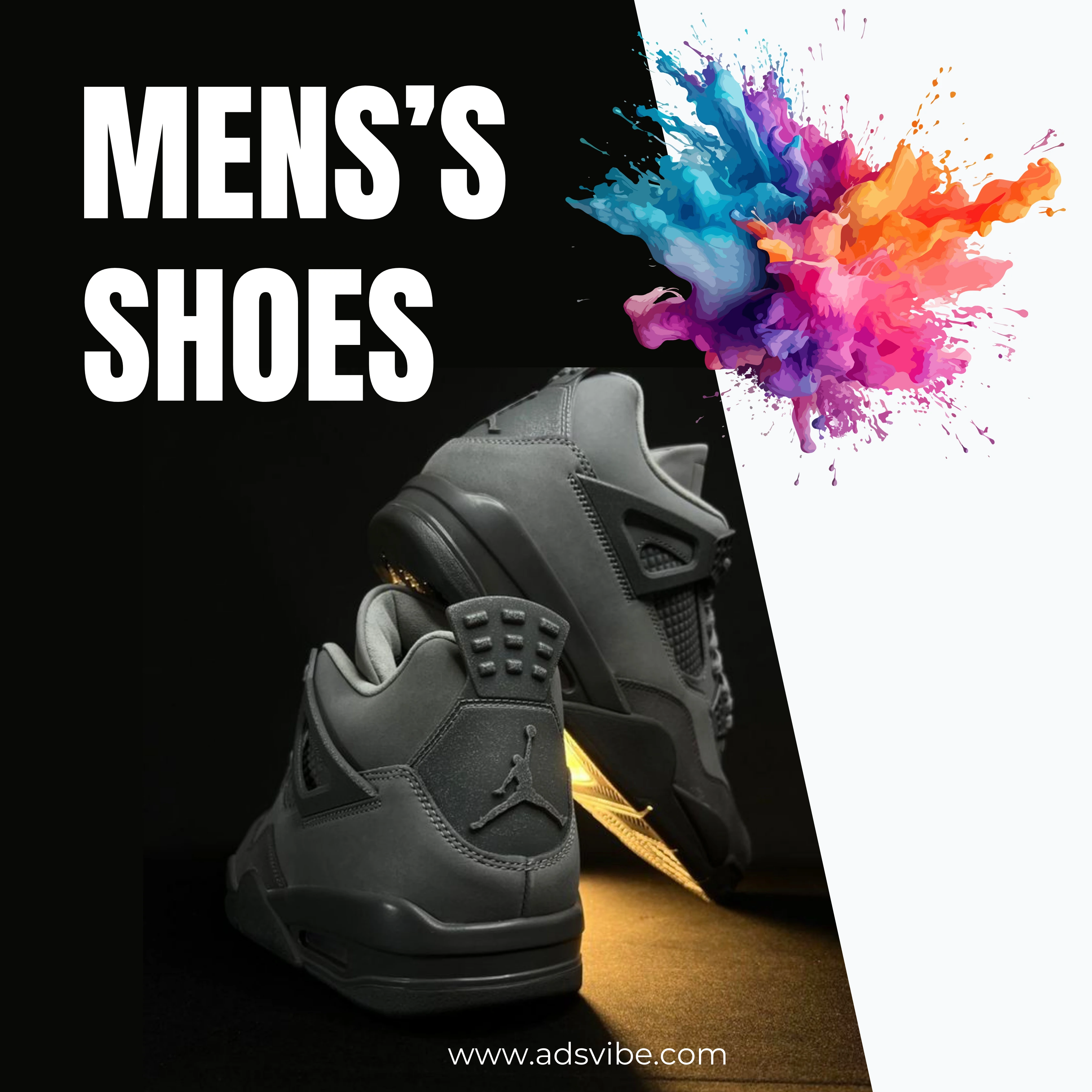 Men's Shoes Category - Adsvibe